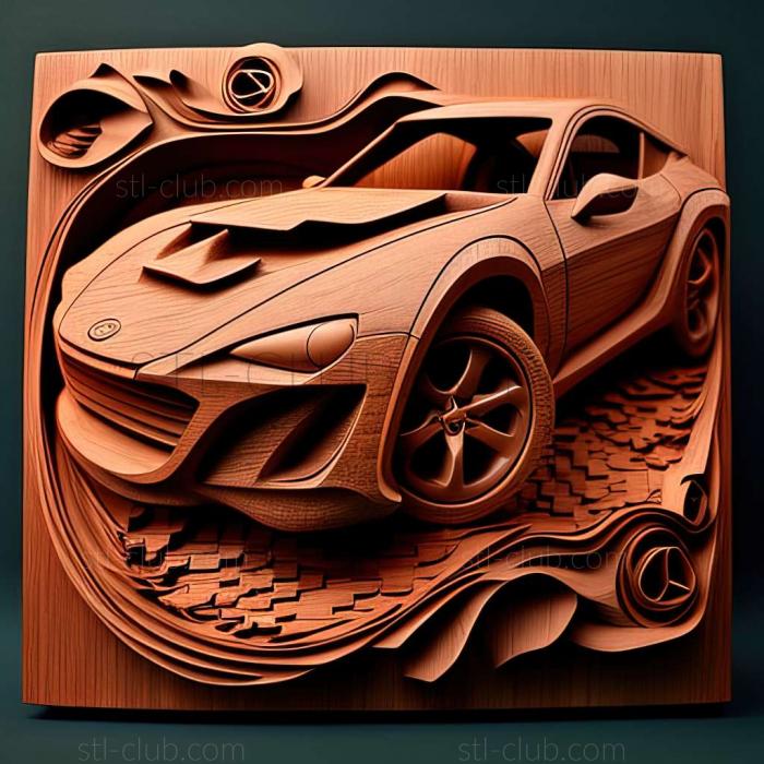 3D мадэль Mazda RX 8 (STL)